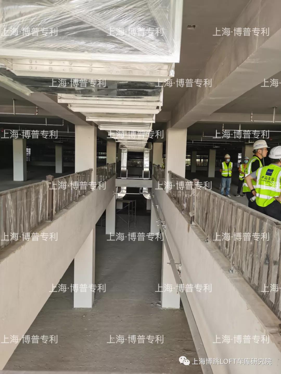北京恭喜金茂集团第一个LOFT专利车库项目封顶！（限内部参观）